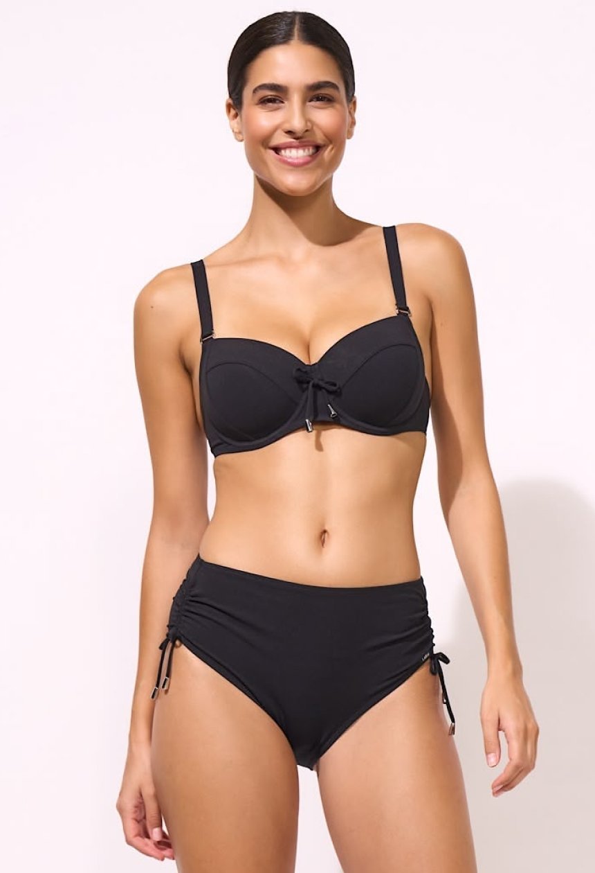 The Core Underwire Bikini in Schwarz von Lidea