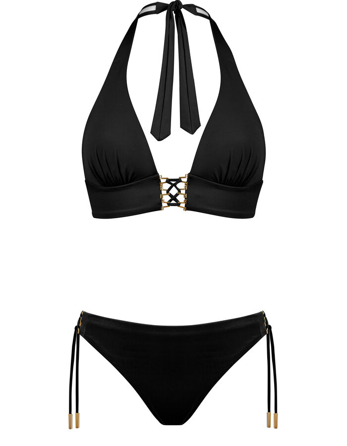 VULCANO HALTERNECK BIKINI 814 deep black